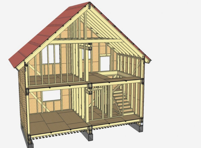 Как составить проект каркасного дома своими руками: пошаговое руководство