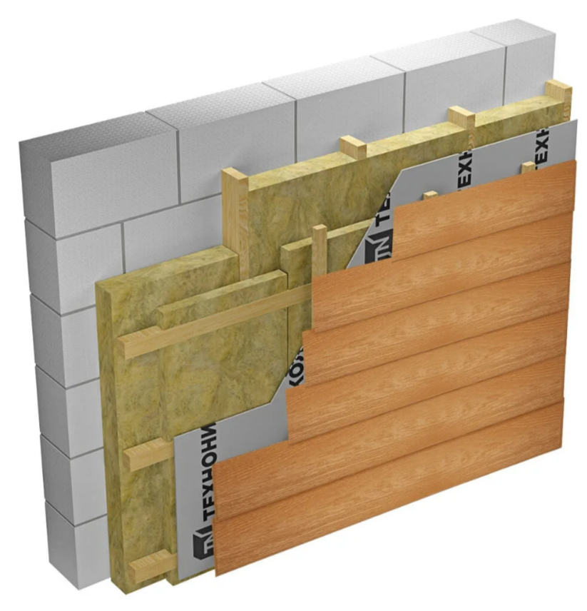 Как утеплить стены из пенобетонных блоков минераловатными плитами