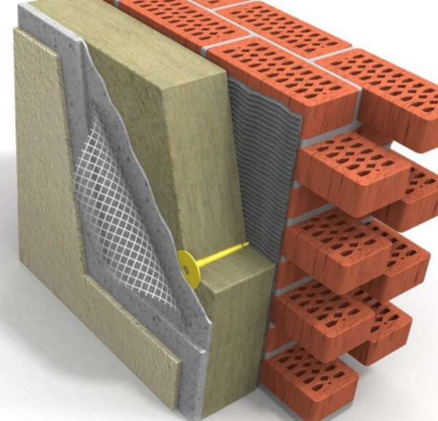 Как утеплить фасад из керамических блоков пенопластом